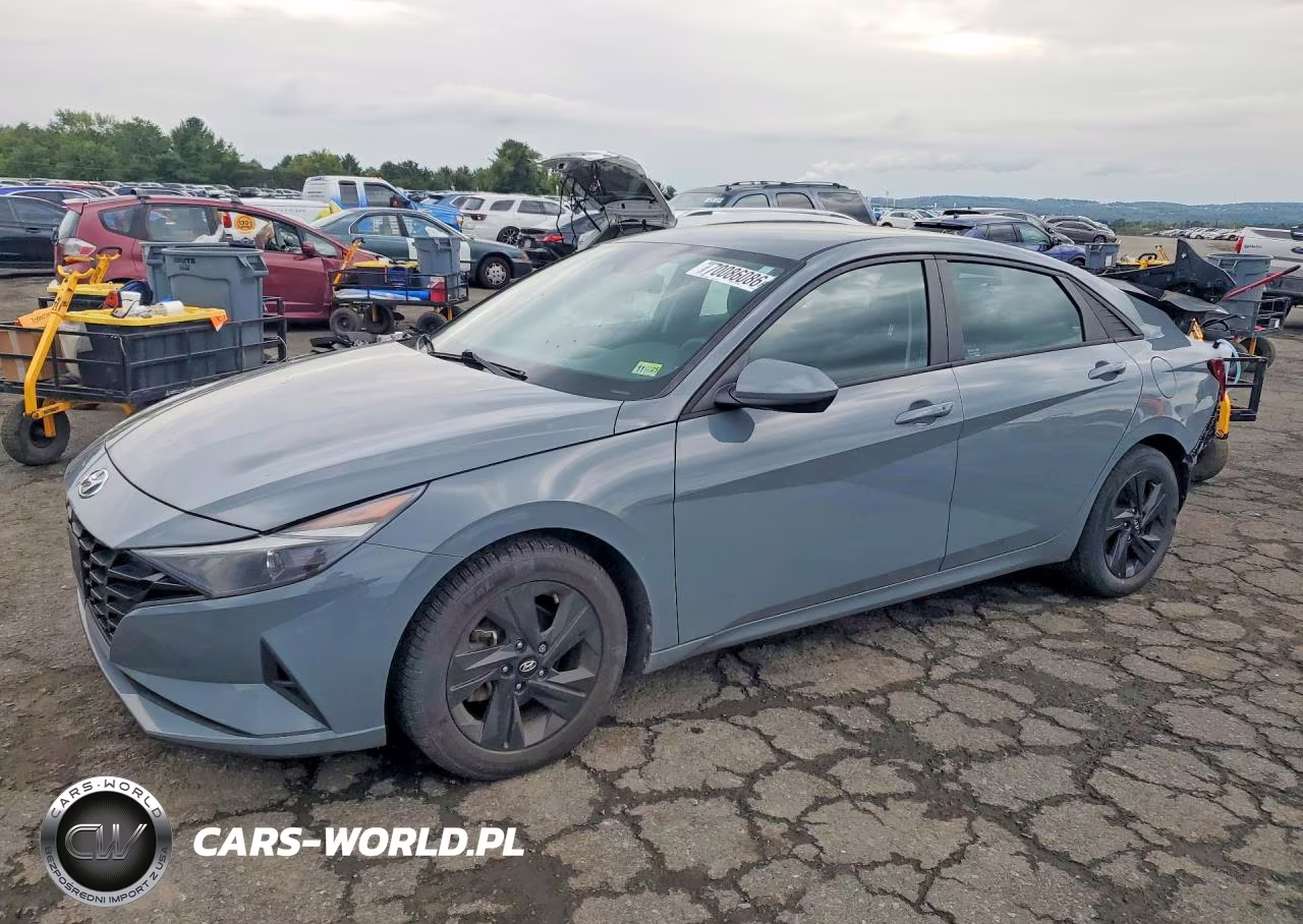 2022 Hyundai Elantra Sel VIN:KMHLM4AG8NU243751 - 1