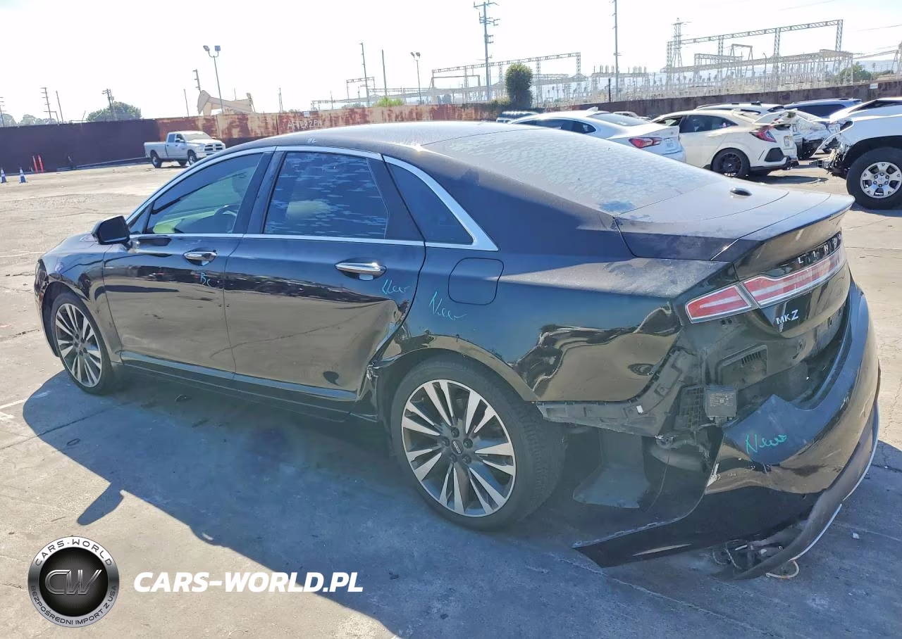 2018 Lincoln Mkz Reserve VIN:3LN6L5E98JR614782 - 2