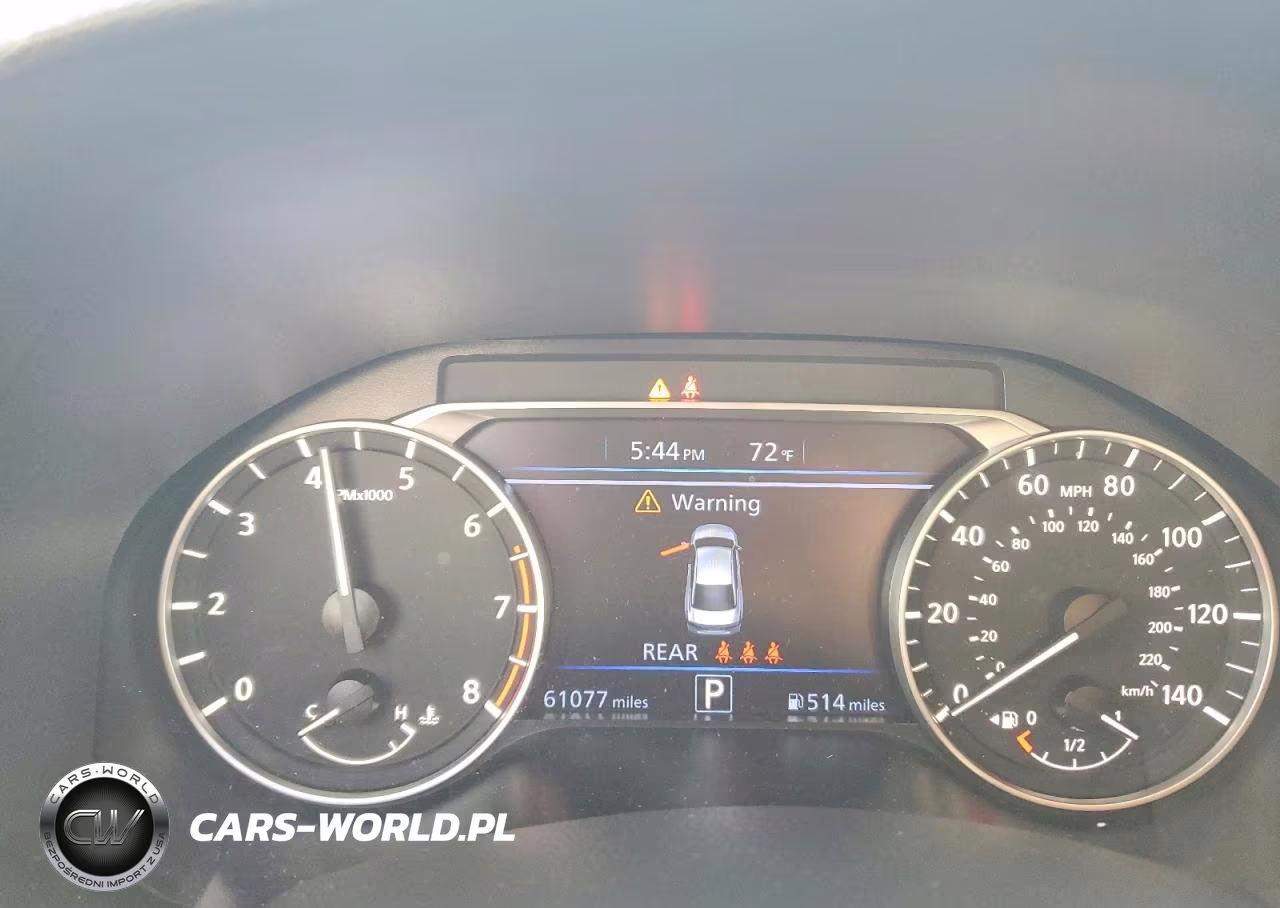 2025 Nissan Altima Sv VIN:1N4BL4DV1SN309887 - 9