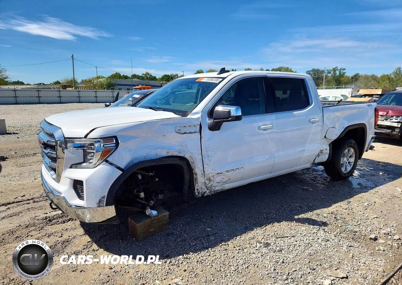 2021 GMC Sierra K1500 Sle VIN:3GTU9BED0MG197820 - 1