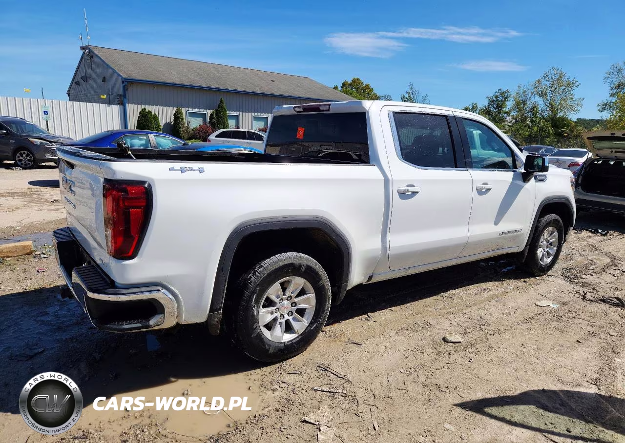 2021 GMC Sierra K1500 Sle VIN:3GTU9BED0MG197820 - 3