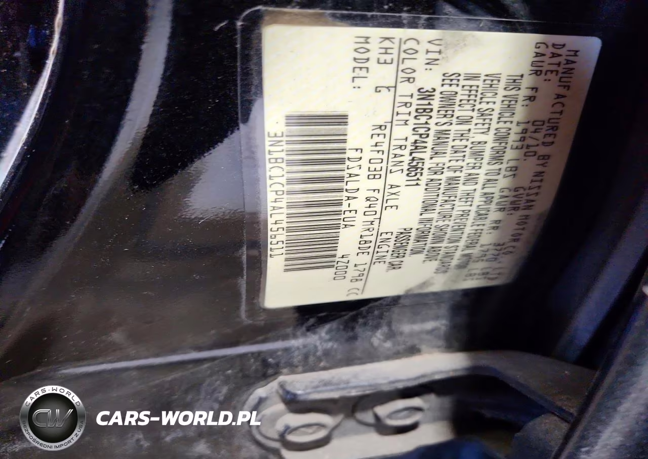 2010 Nissan Versa 1.8 S VIN:3N1BC1CP4AL456511 - 12