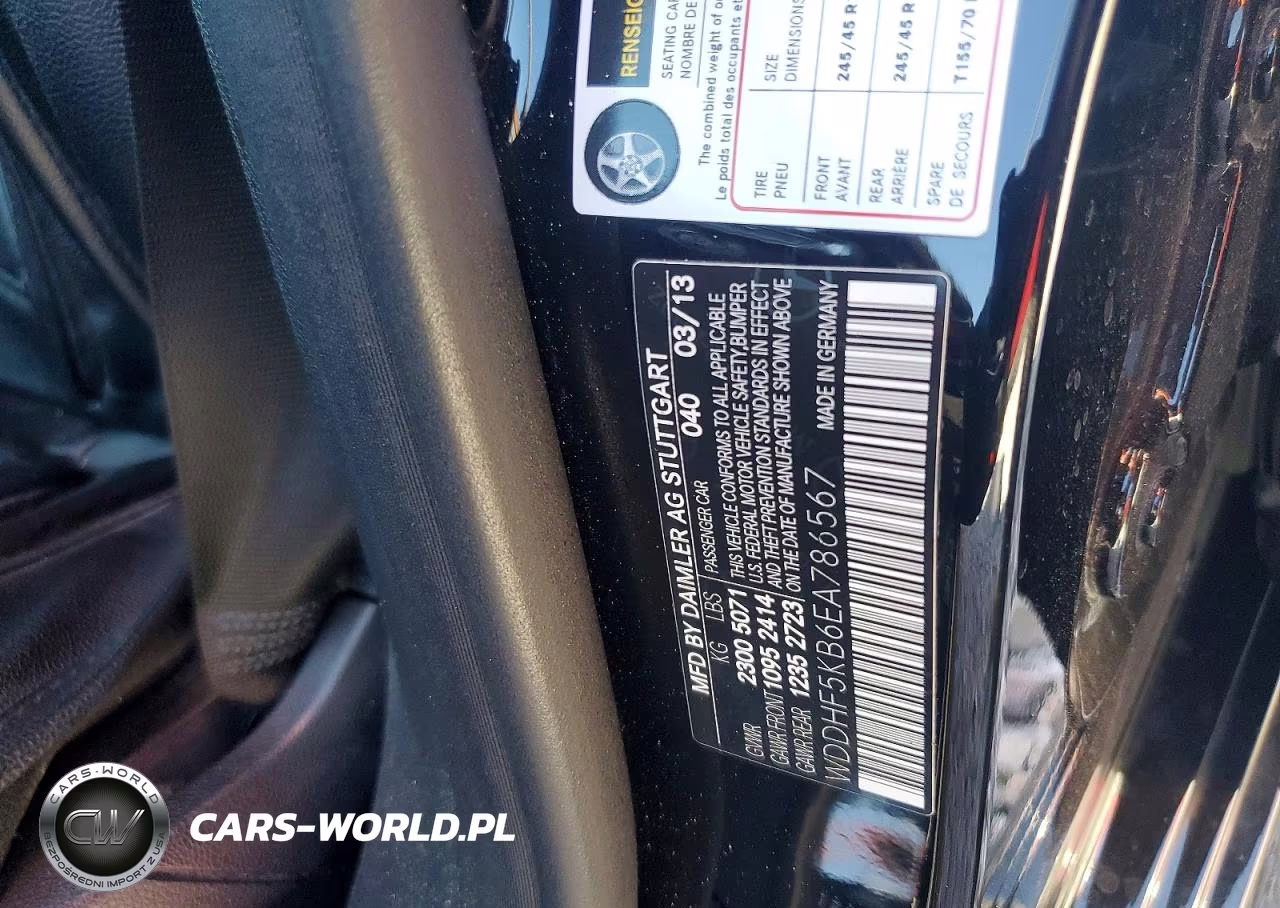 2014 Mercedes-Benz E 350 VIN:WDDHF5KB6EA786567 - 12
