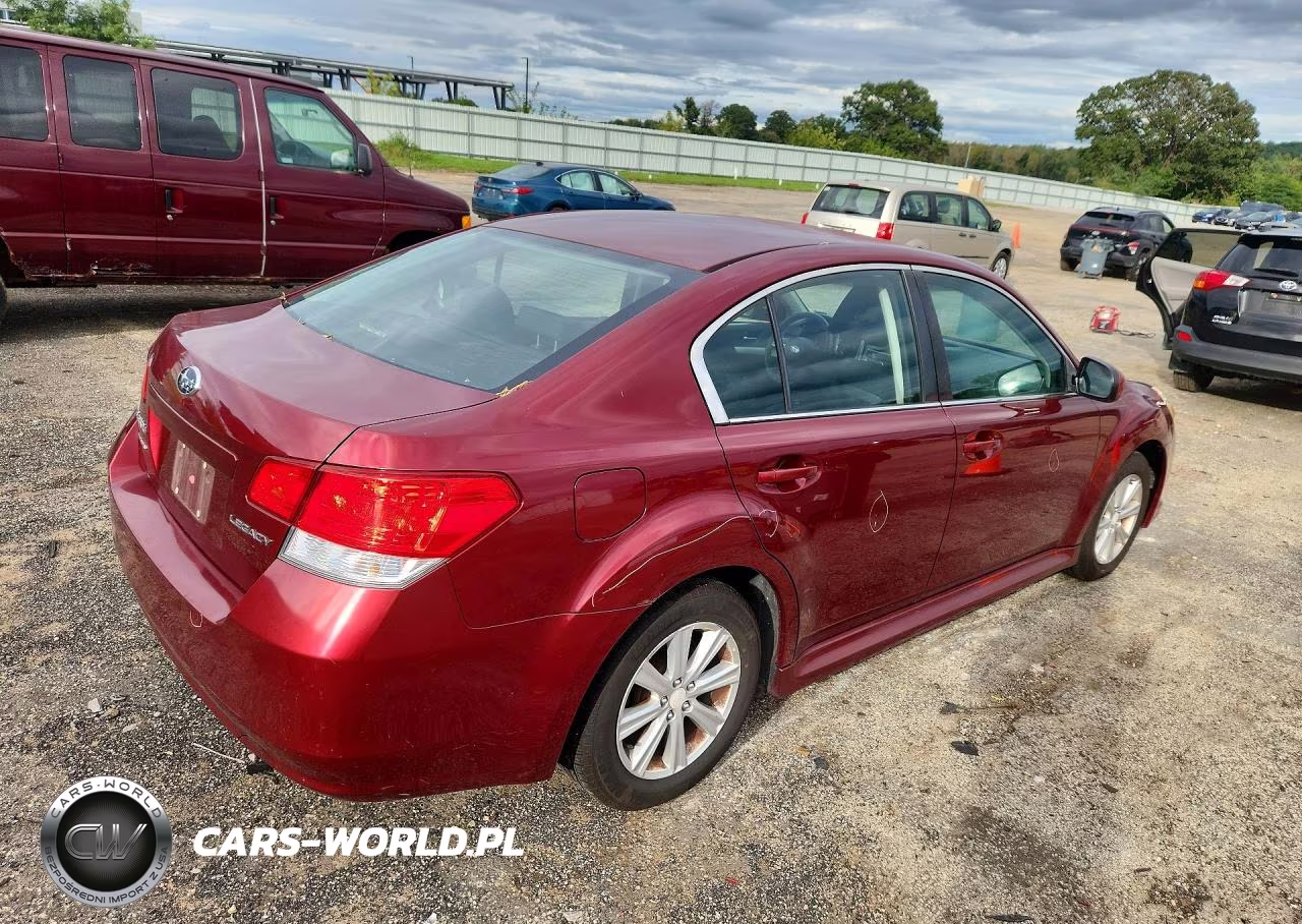 2012 Subaru Legacy 2.5I VIN:4S3BMCA6XC3013259 - 3