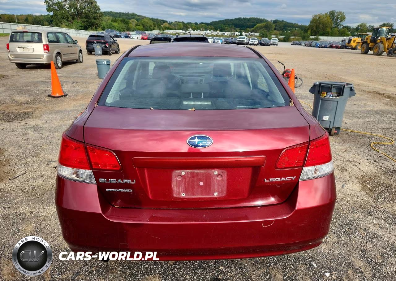 2012 Subaru Legacy 2.5I VIN:4S3BMCA6XC3013259 - 6