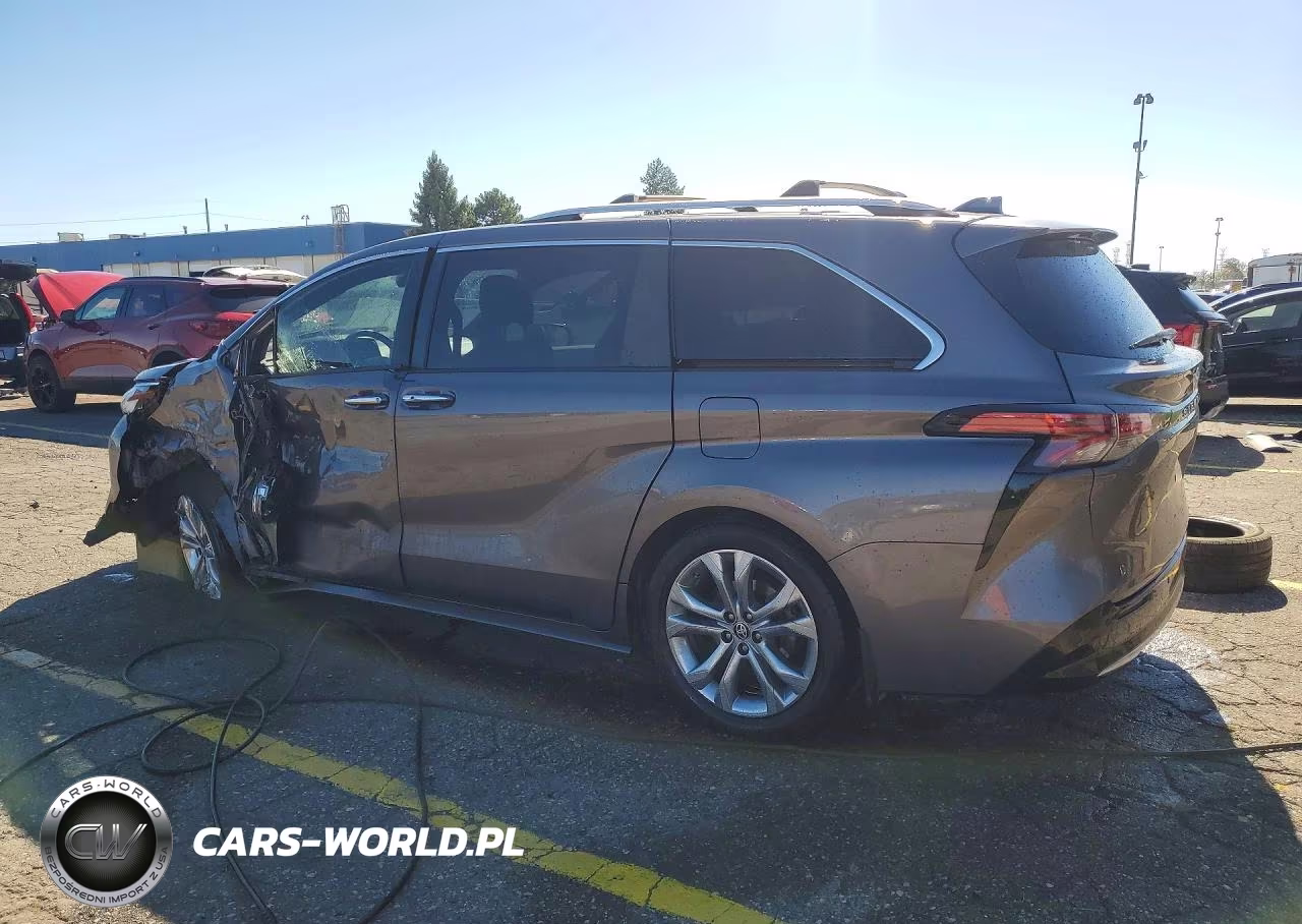 2021 Toyota Sienna Platinum 7-Passenger VIN:5TDERKEC6MS012926 - 2