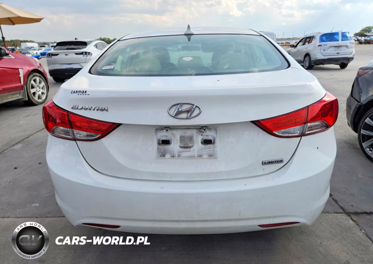 2013 Hyundai Elantra Limited VIN:5NPDH4AE4DH439402 - 6