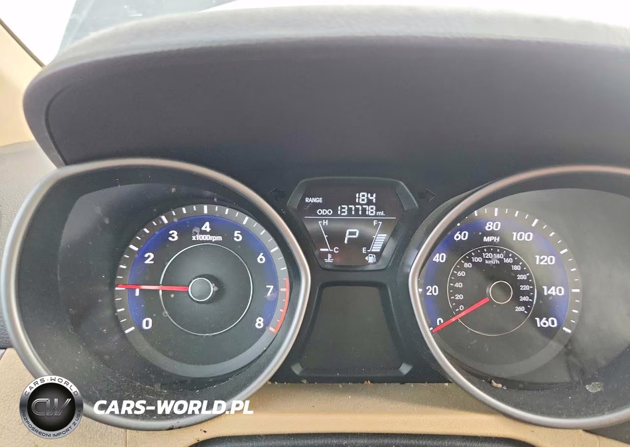 2013 Hyundai Elantra Limited VIN:5NPDH4AE4DH439402 - 9