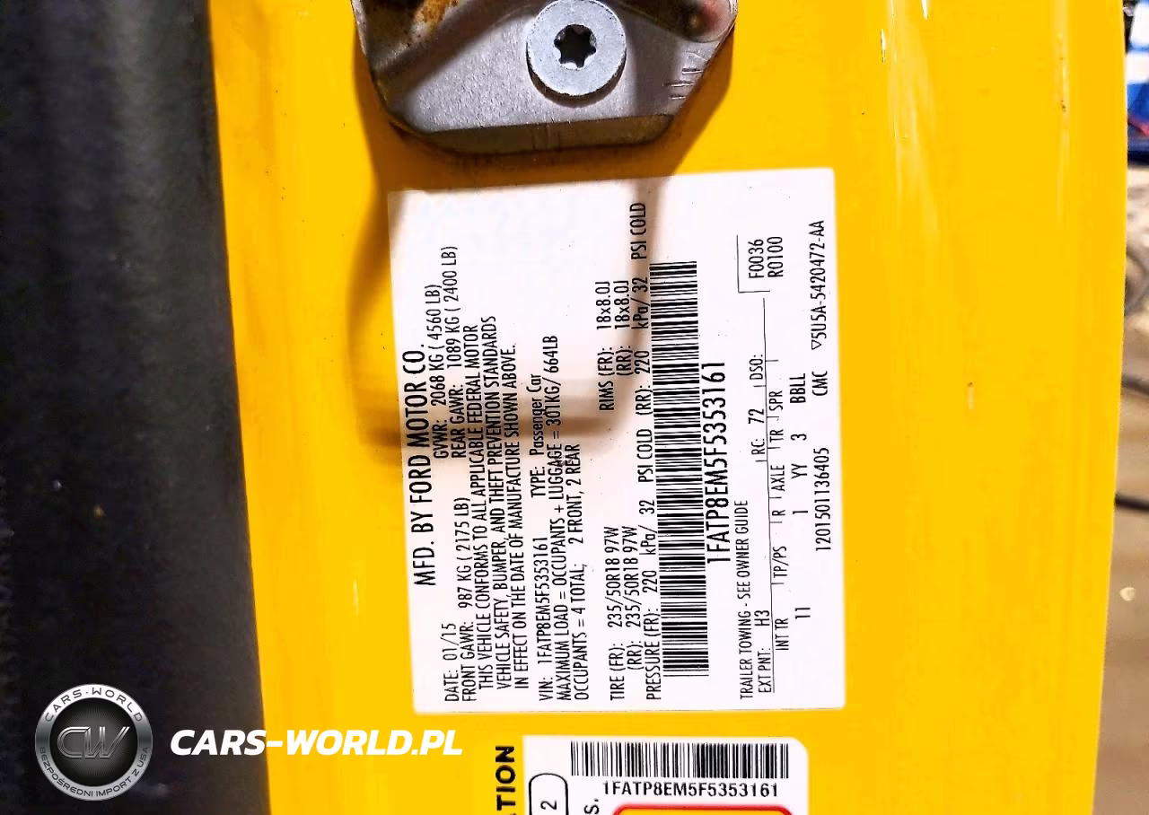 2015 Ford Mustang VIN:1FATP8EM5F5353161 - 13