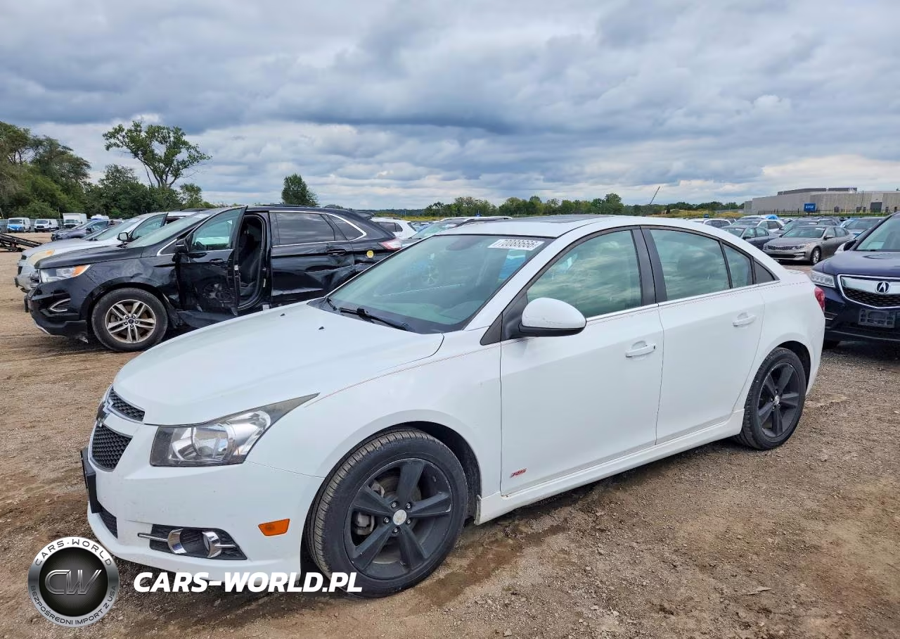 2014 Chevrolet Cruze Lt VIN:1G1PE5SB8E7322047 - 1