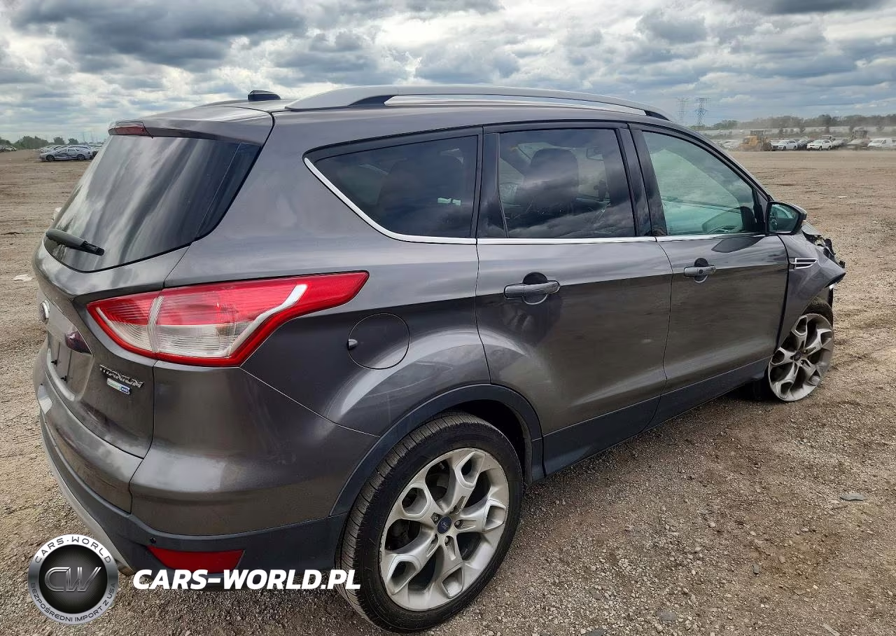2014 Ford Escape Titanium VIN:1FMCU9J98EUA50854 - 3