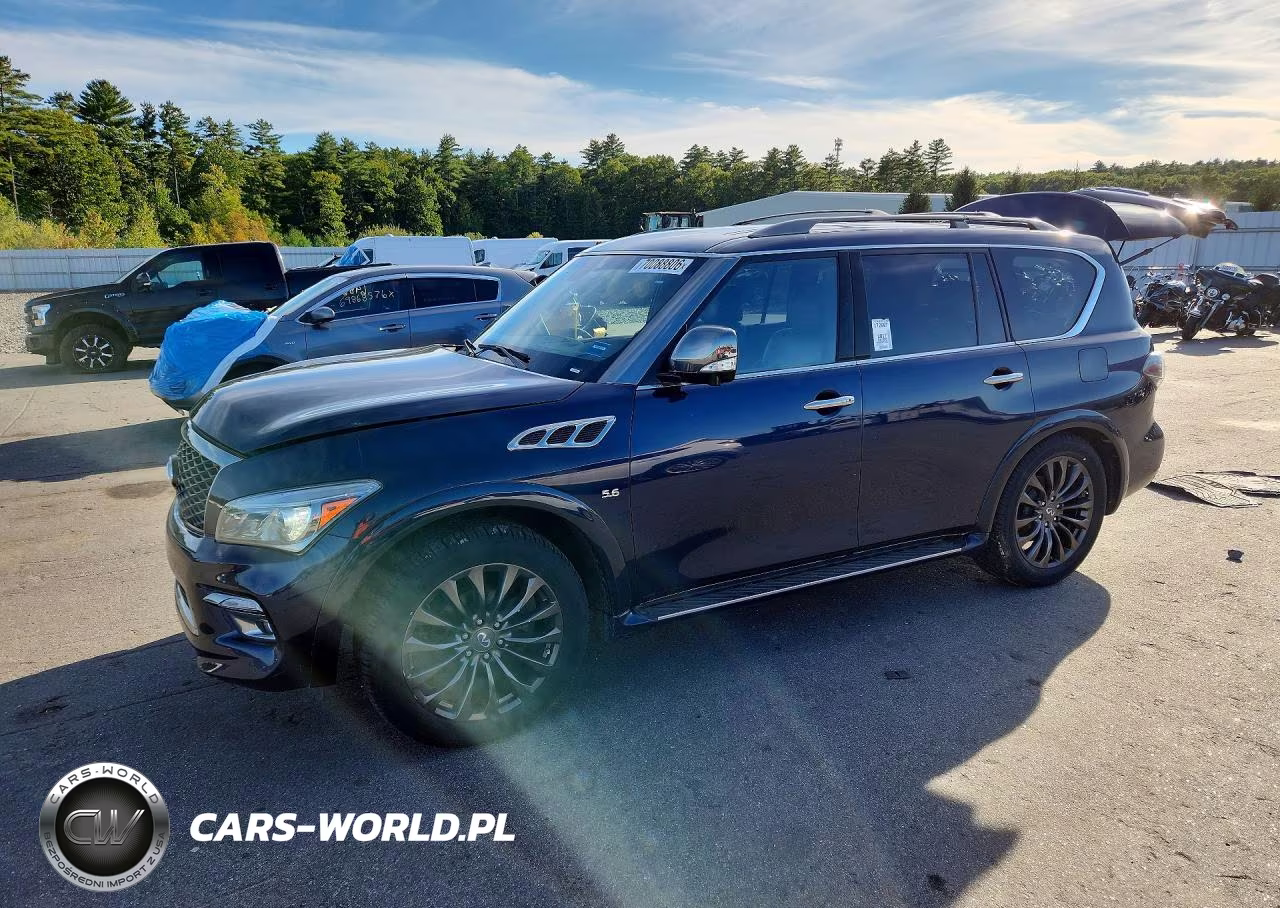 2017 Infiniti Qx80 Limited VIN:JN8AZ2NE9H9152283 - 1