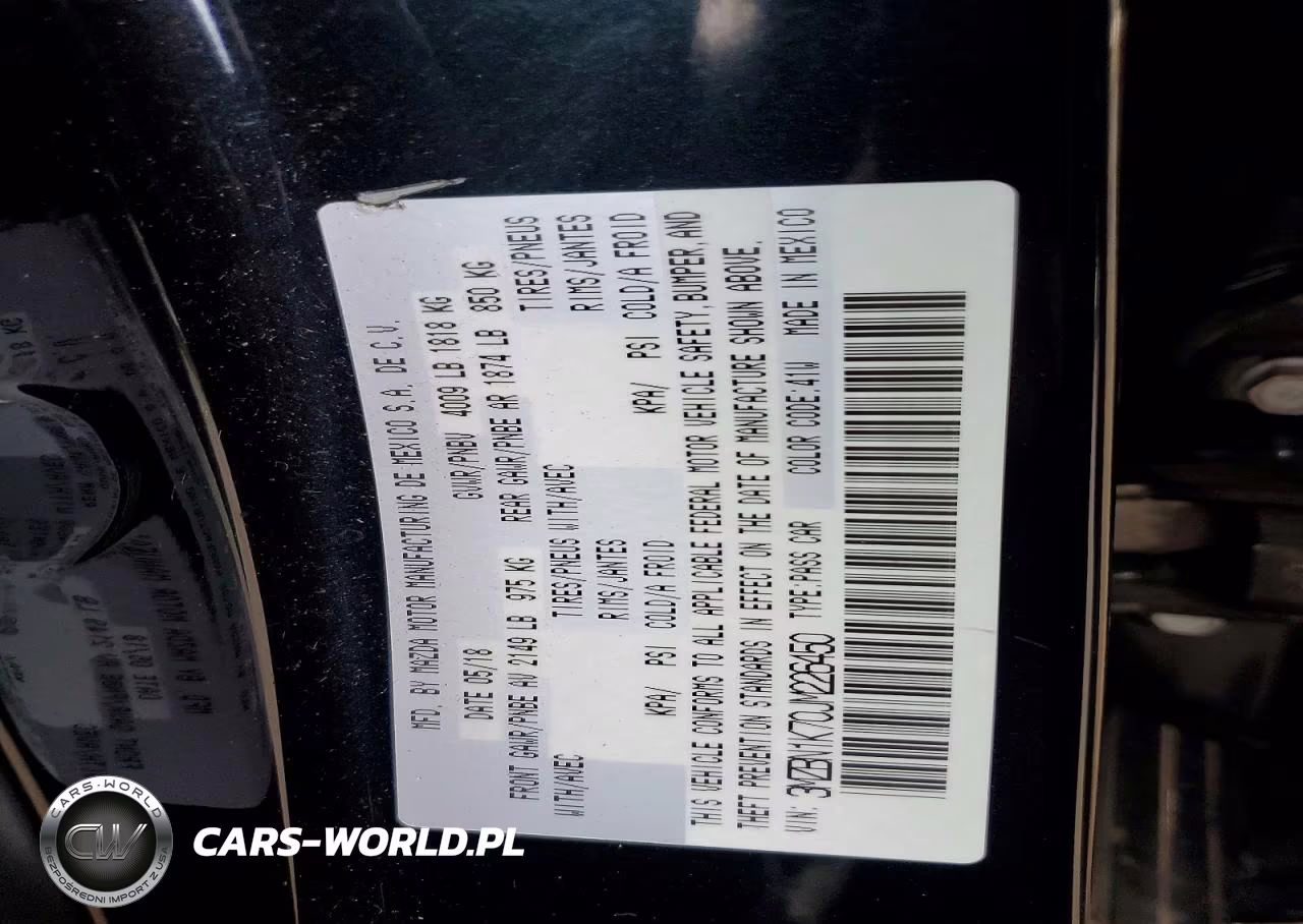 2018 Mazda 3 Sport VIN:3MZBN1K70JM226450 - 12