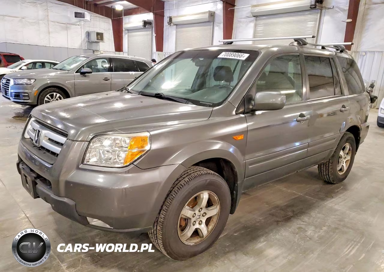 2007 Honda Pilot Exl VIN:2HKYF18507H505525 - 1