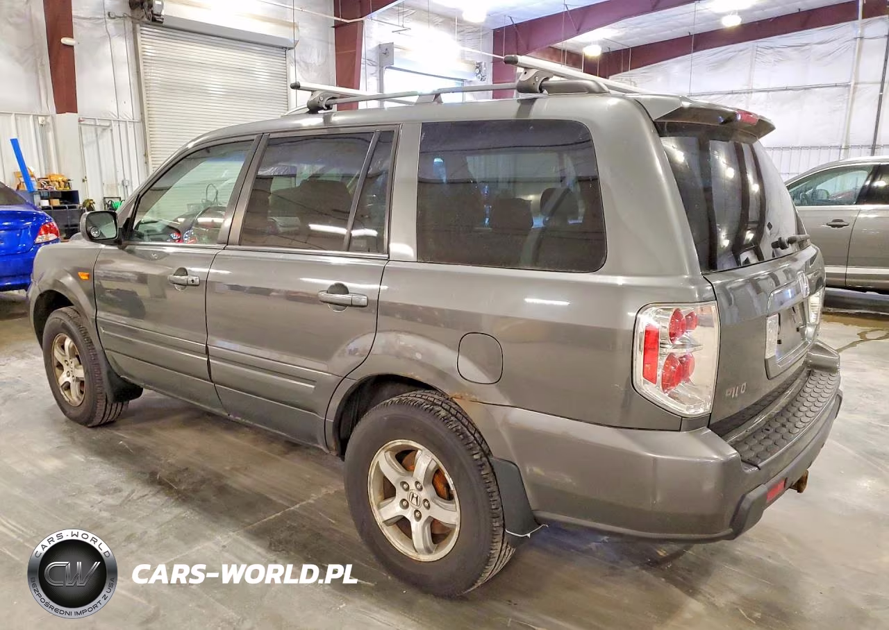 2007 Honda Pilot Exl VIN:2HKYF18507H505525 - 2