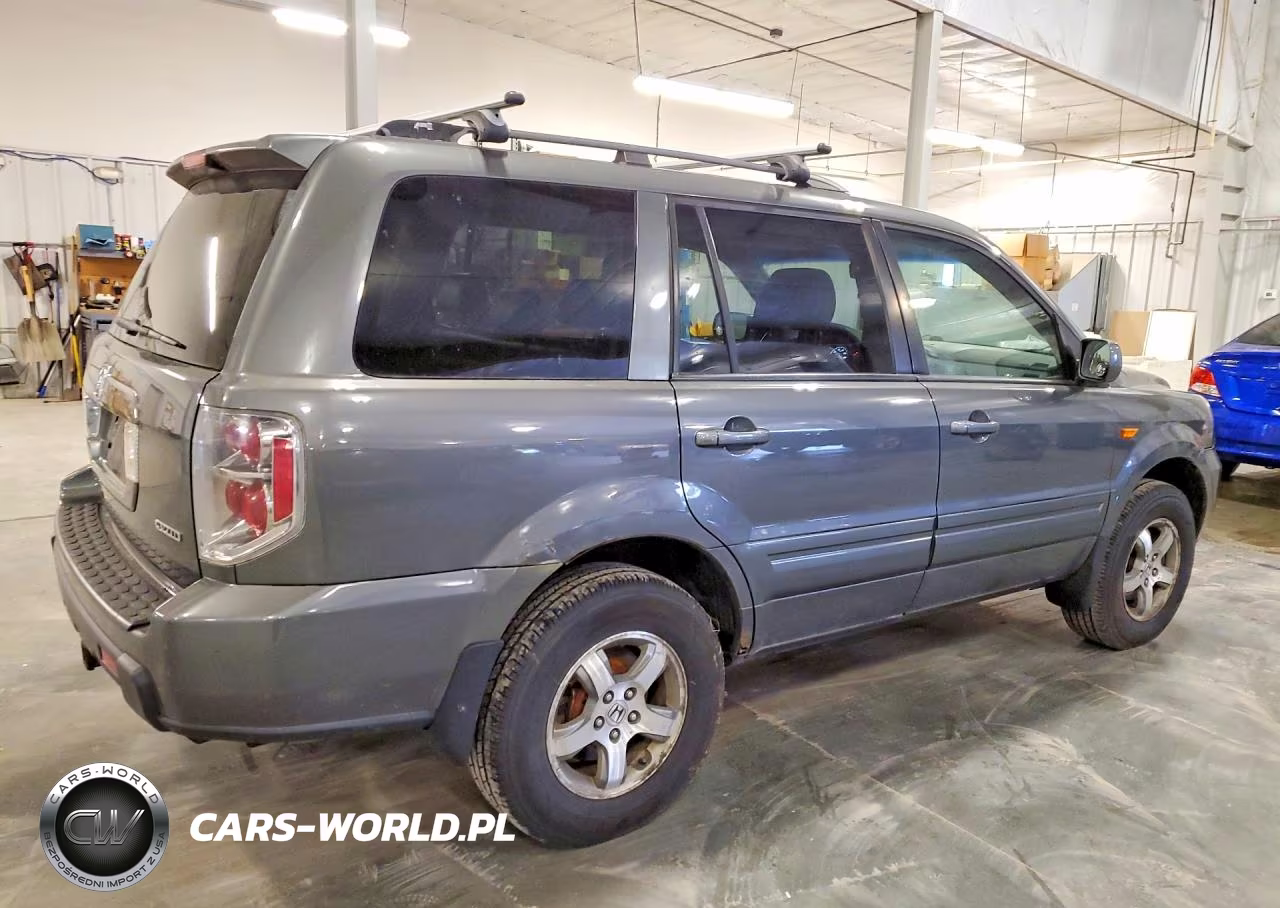 2007 Honda Pilot Exl VIN:2HKYF18507H505525 - 3