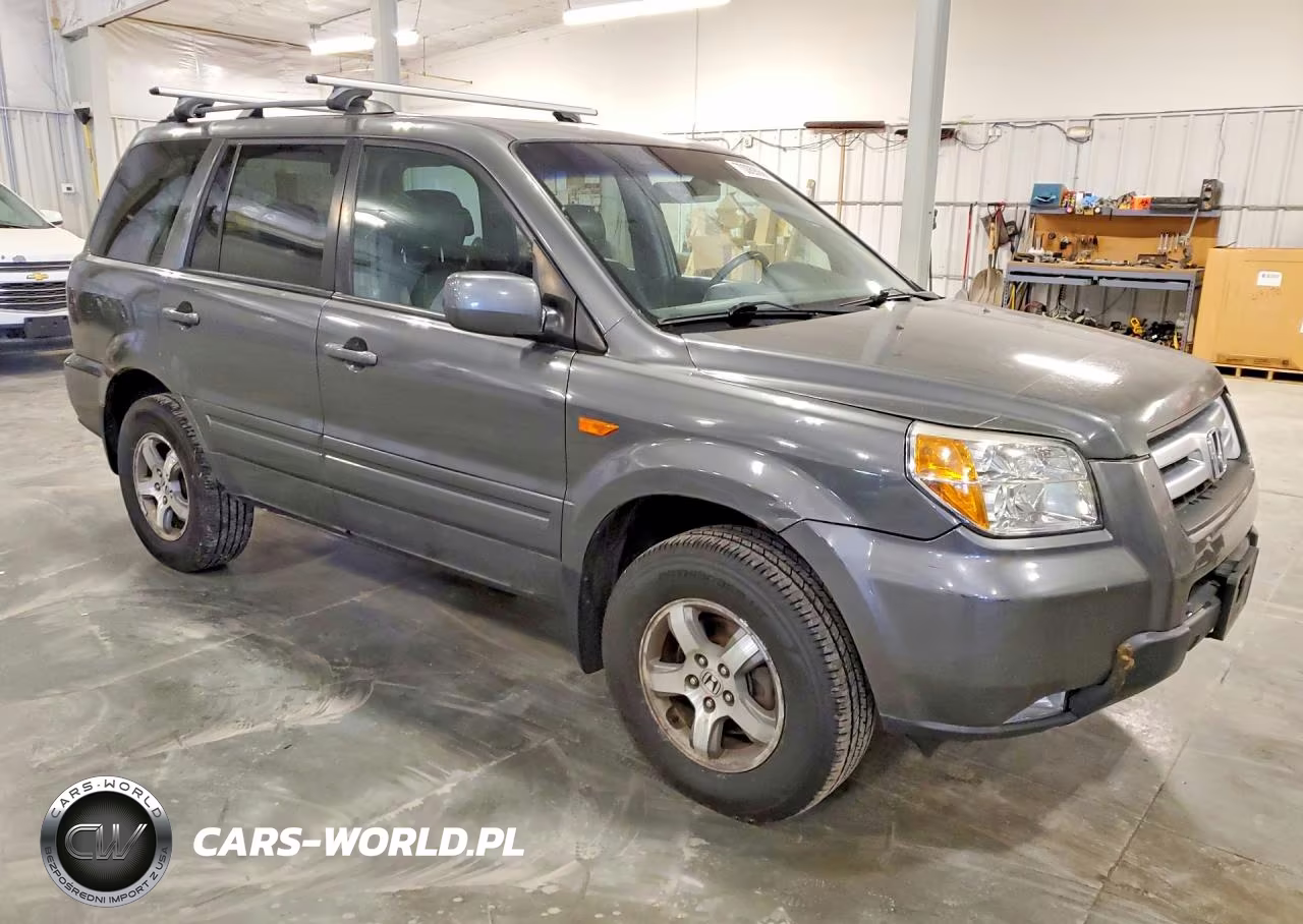 2007 Honda Pilot Exl VIN:2HKYF18507H505525 - 4