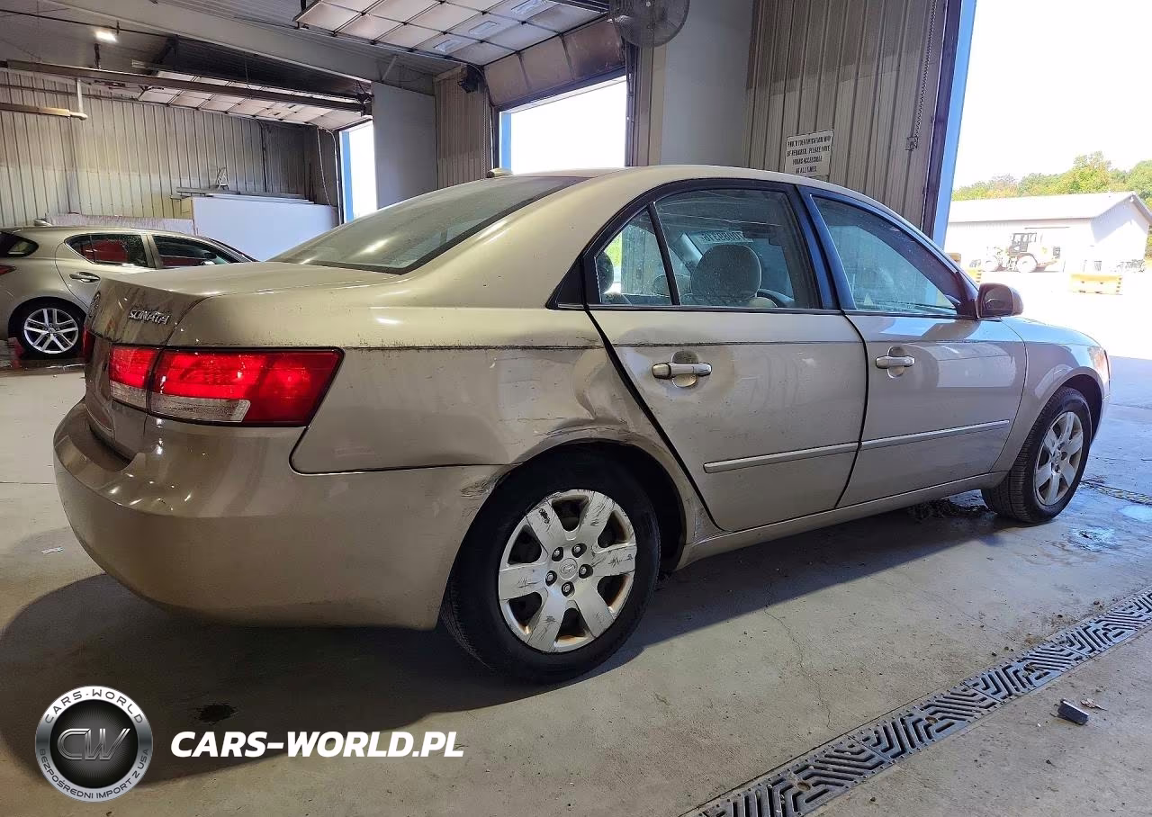 2008 Hyundai Sonata Gls VIN:5NPET46C28H379538 - 3