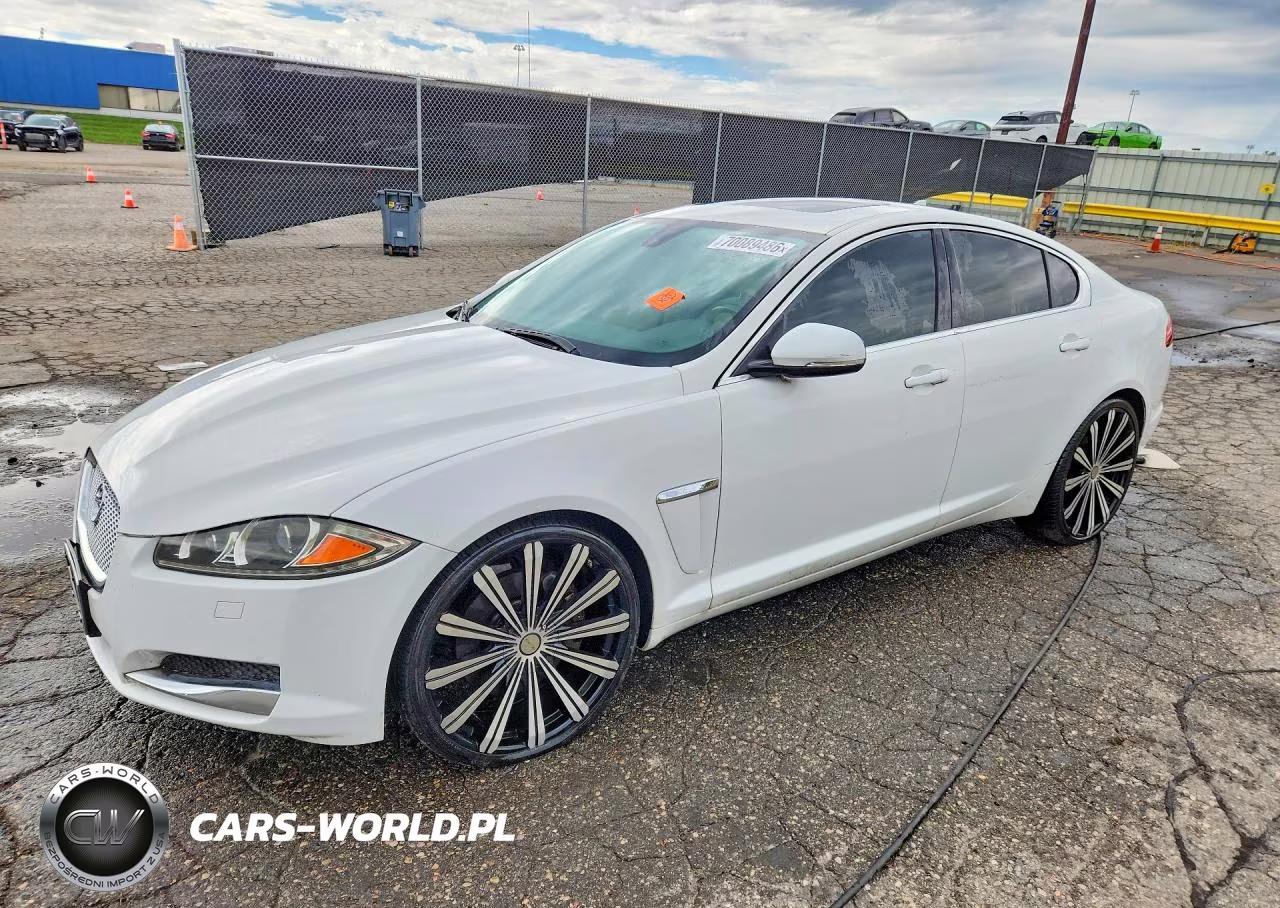 2013 Jaguar Xf VIN:SAJWJ0EF1D8S87443 - 1
