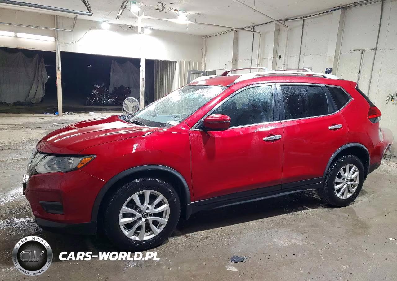 2017 Nissan Rogue Sv VIN:JN8AT2MT0HW408622 - 1