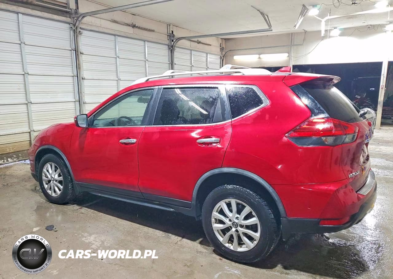 2017 Nissan Rogue Sv VIN:JN8AT2MT0HW408622 - 2
