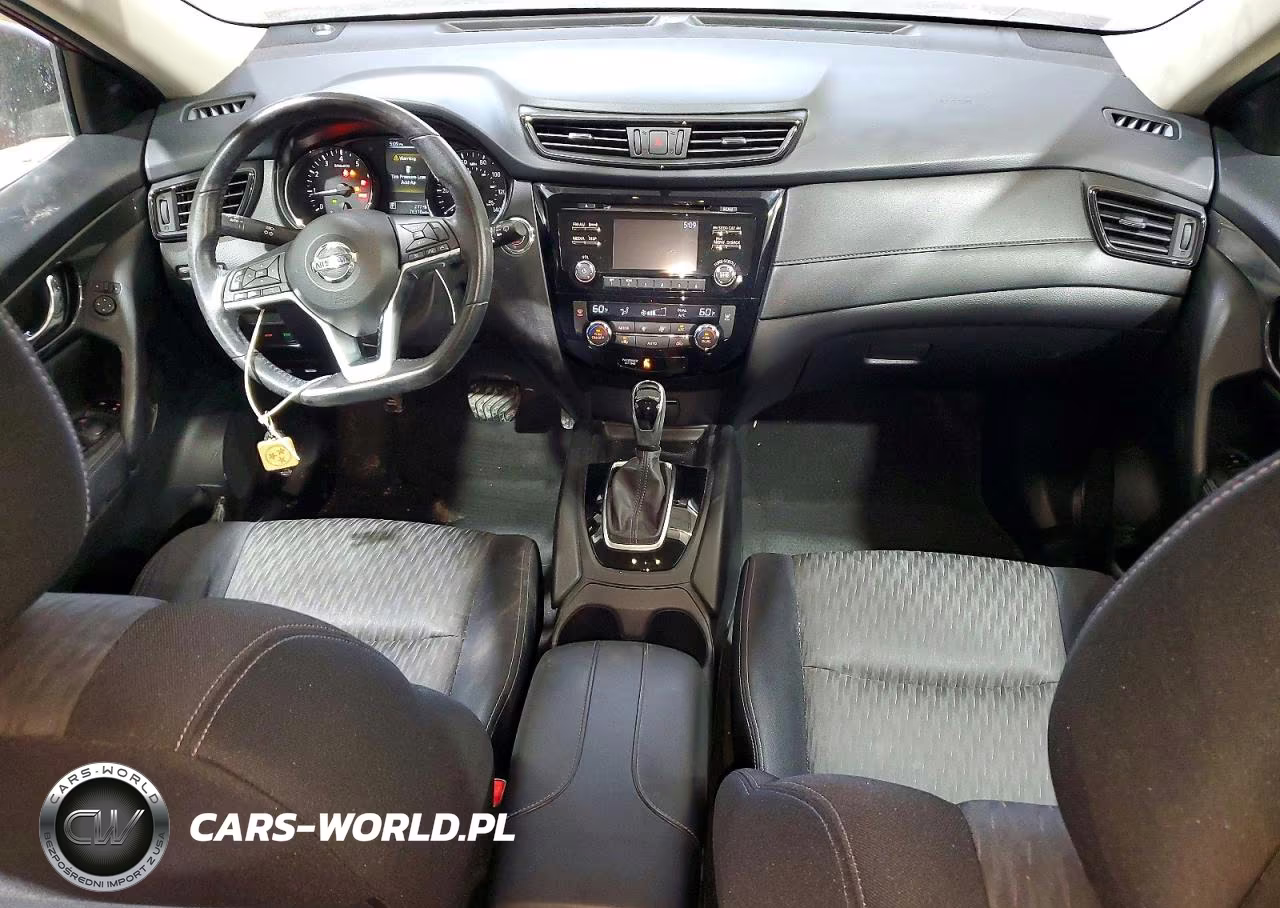 2017 Nissan Rogue Sv VIN:JN8AT2MT0HW408622 - 8