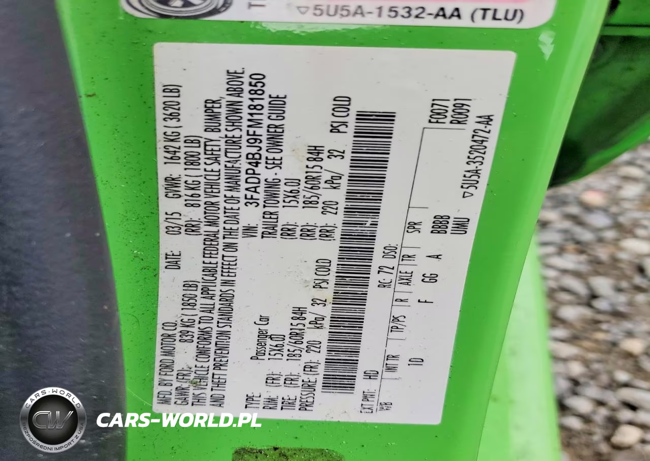 2015 Ford Fiesta Se VIN:3FADP4BJ9FM181850 - 13