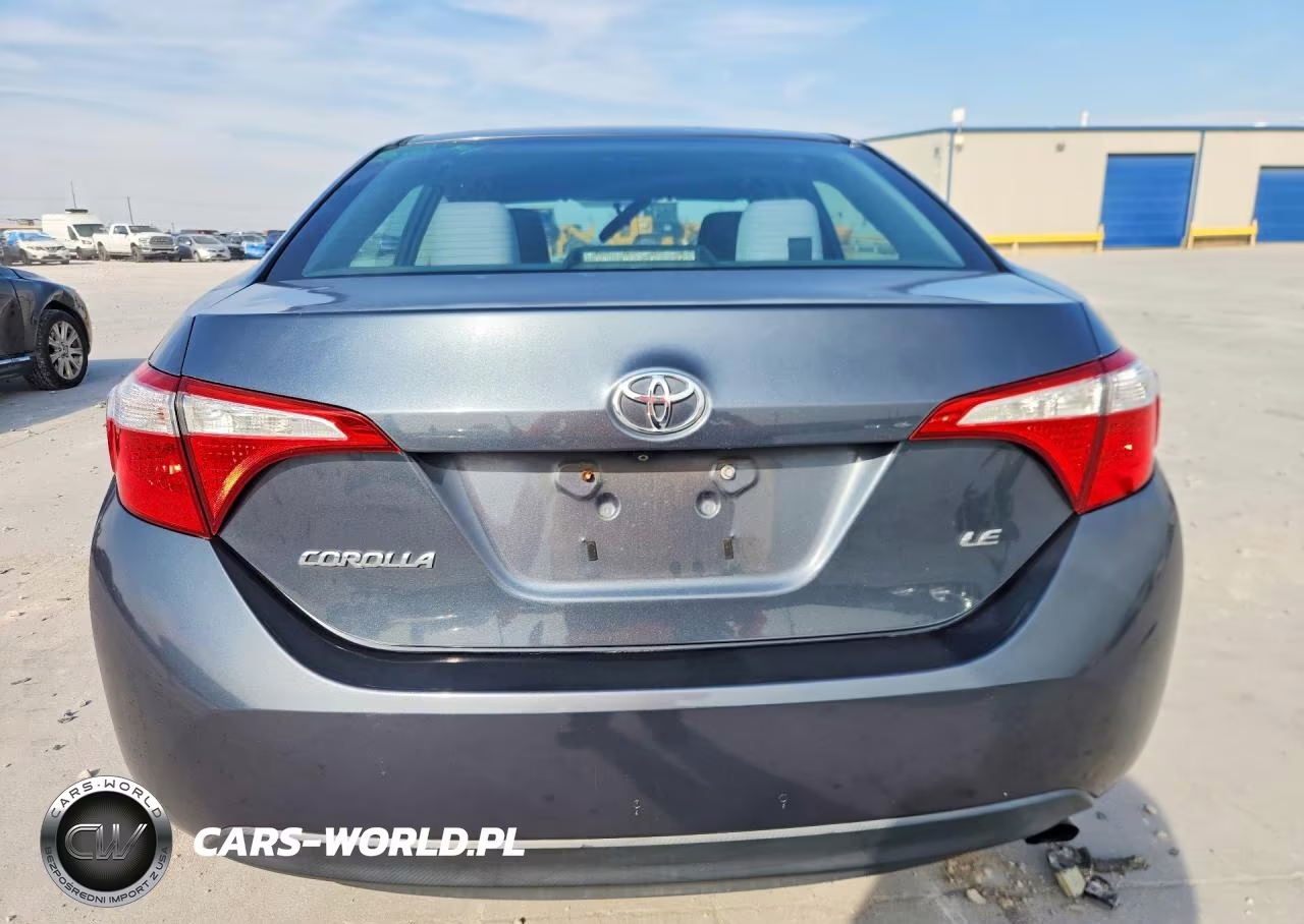 2015 Toyota Corolla Le VIN:2T1BURHE2FC444822 - 6