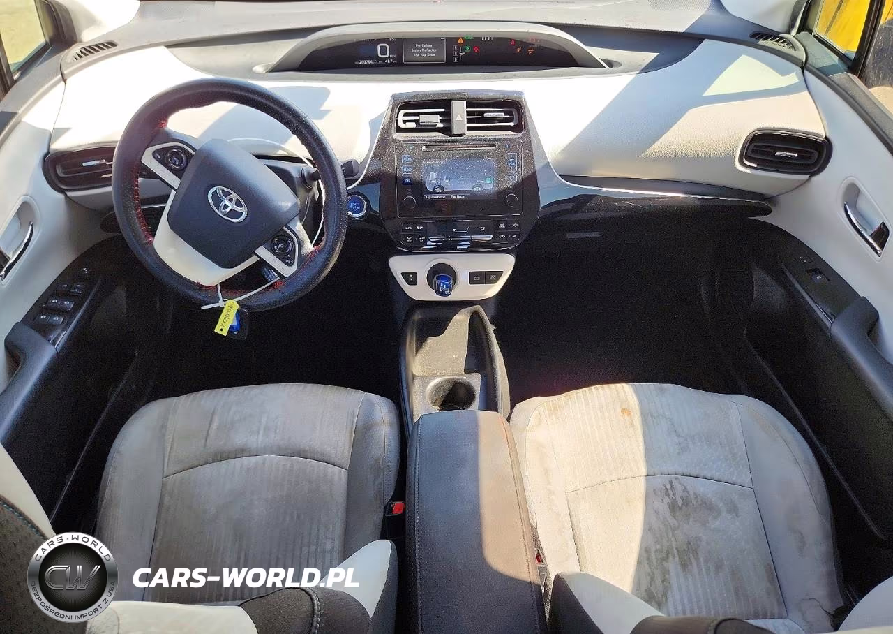 2017 Toyota Prius Two VIN:JTDKBRFUXH3043434 - 8