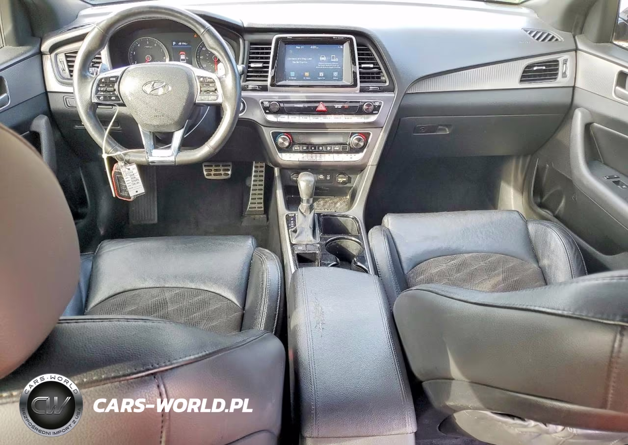 2018 Hyundai Sonata Sport+ VIN:5NPE34AFXJH710020 - 8
