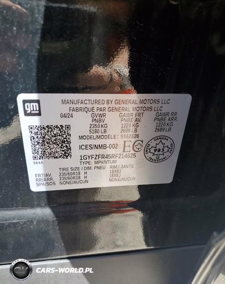 2024 Cadillac Xt4 Sport VIN:1GYFZFR45RF214625 - 14
