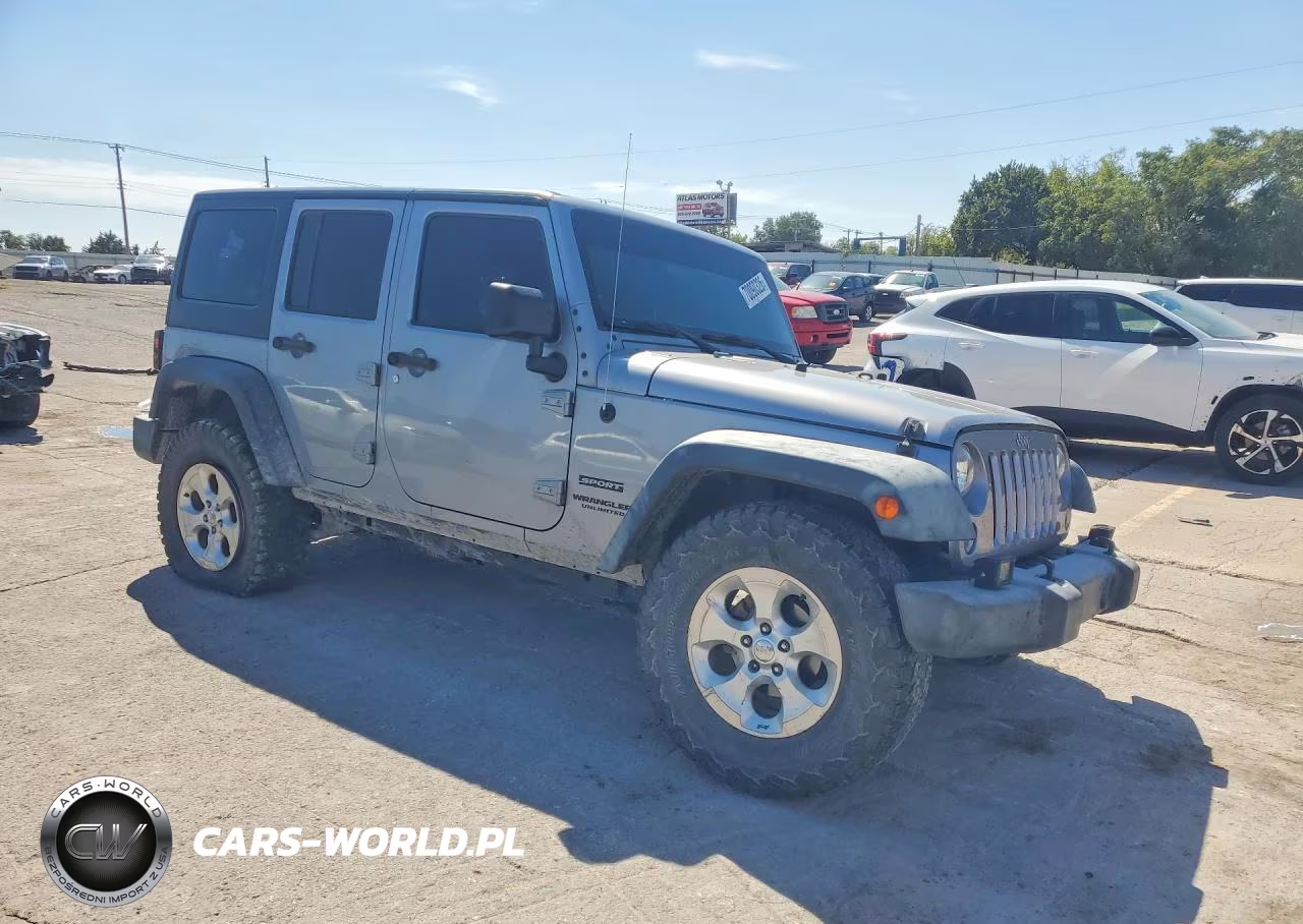 2016 Jeep Wrangler Unlimited Sport VIN:1C4BJWDG5GL197076 - 4