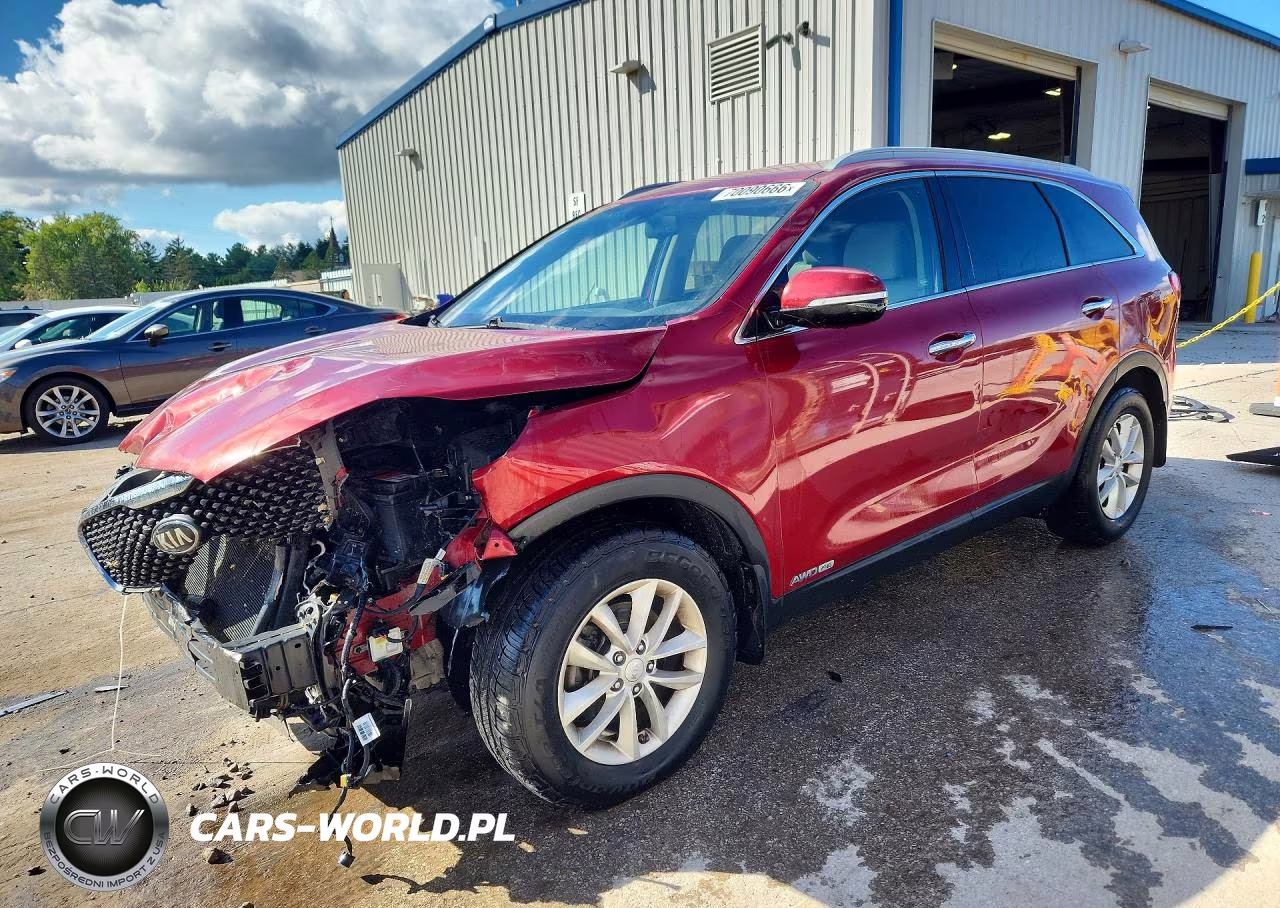 2016 Kia Sorento Lx V6 VIN:5XYPGDA51GG007393 - 1