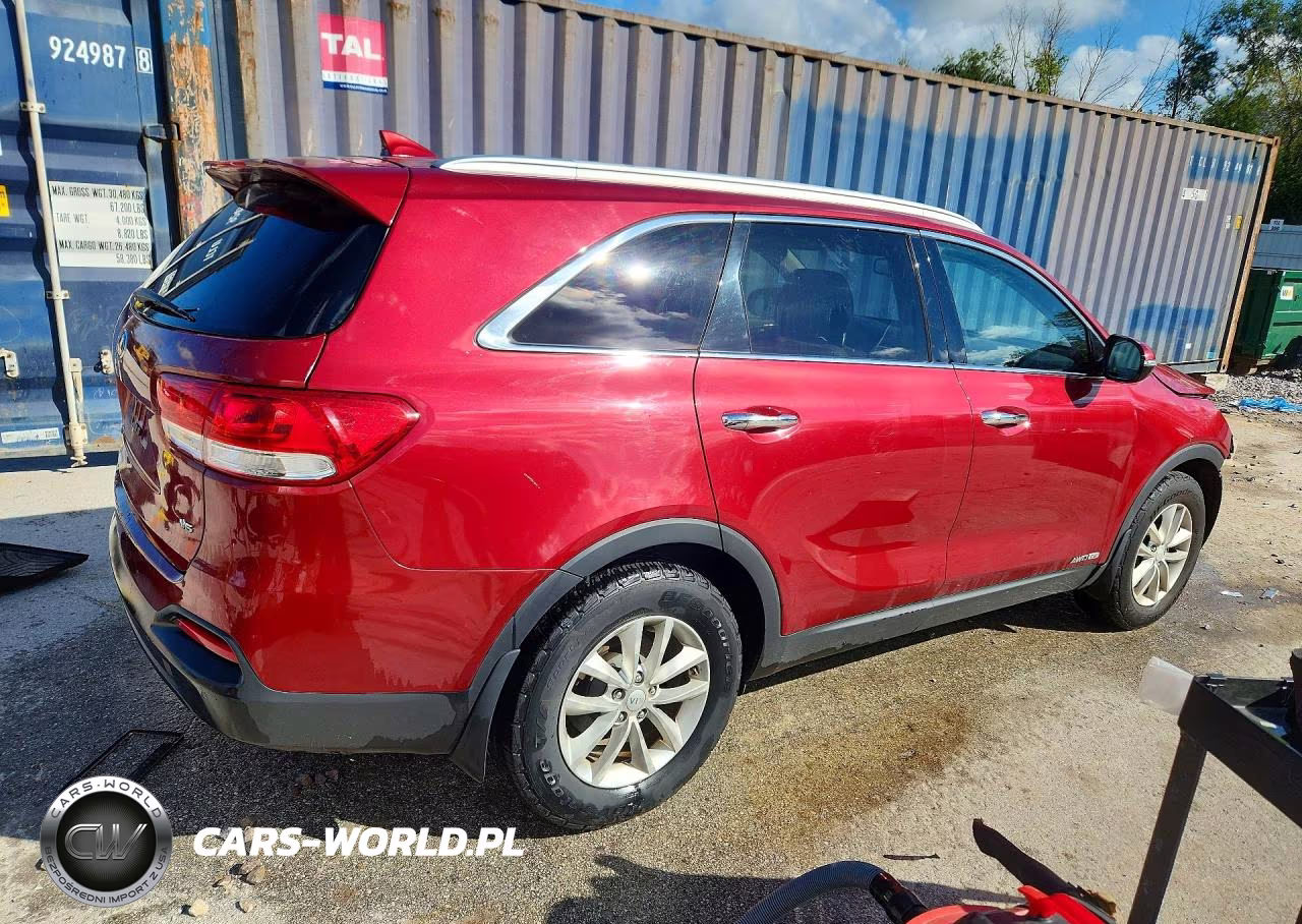 2016 Kia Sorento Lx V6 VIN:5XYPGDA51GG007393 - 3