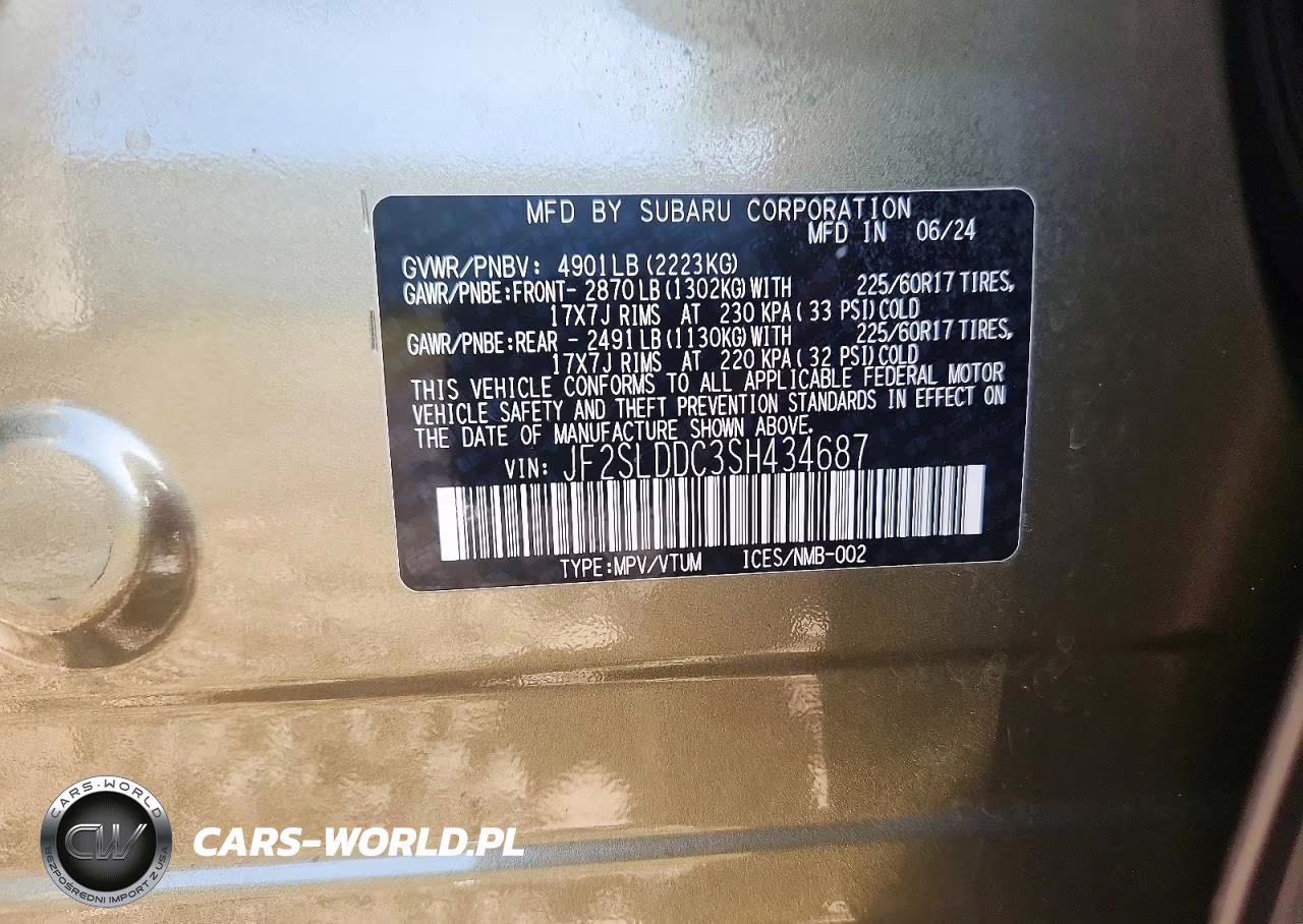 2025 Subaru Forester Premium VIN:JF2SLDDC3SH434687 - 13