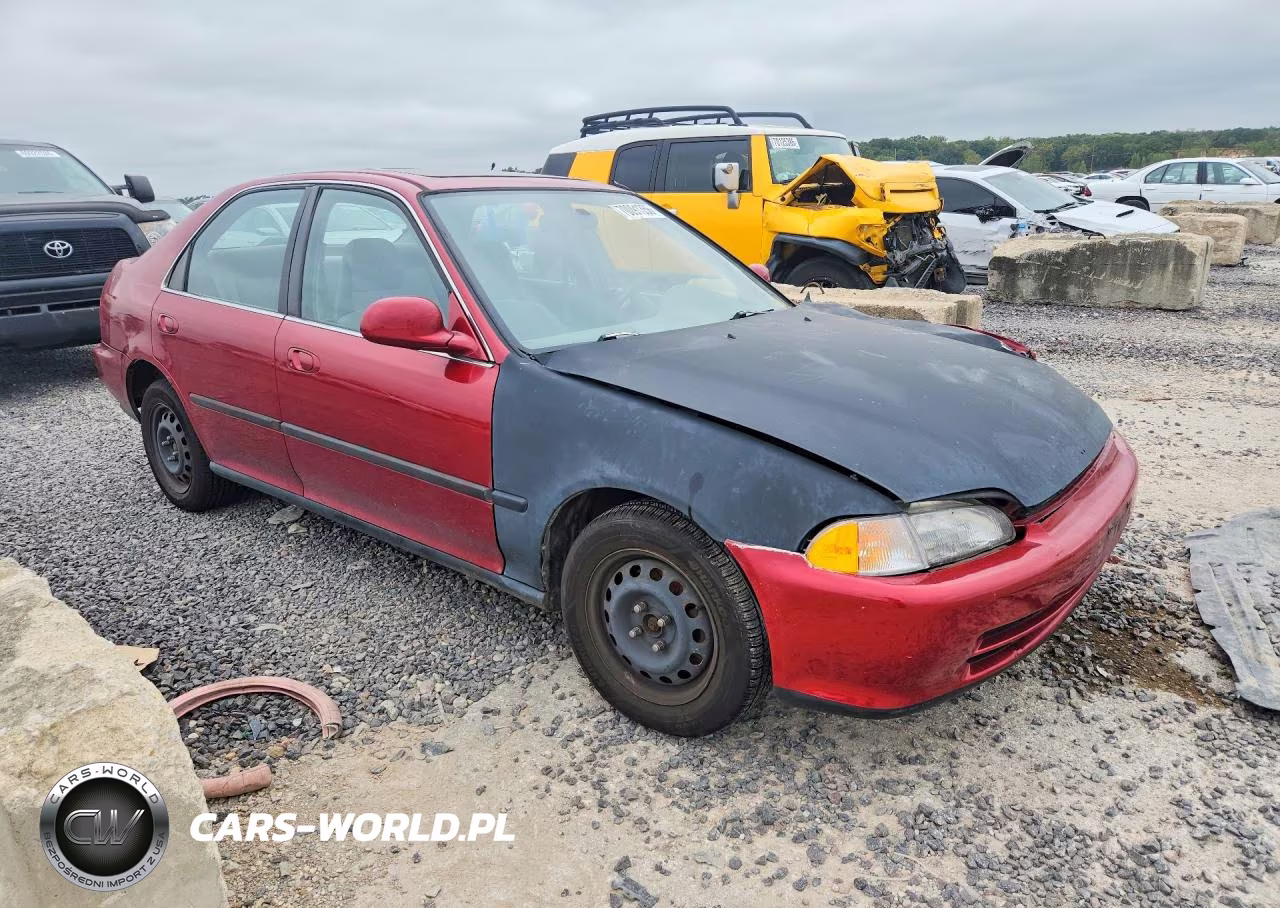 1993 Honda Civic Ex VIN:JHMEH9694PS005739 - 4