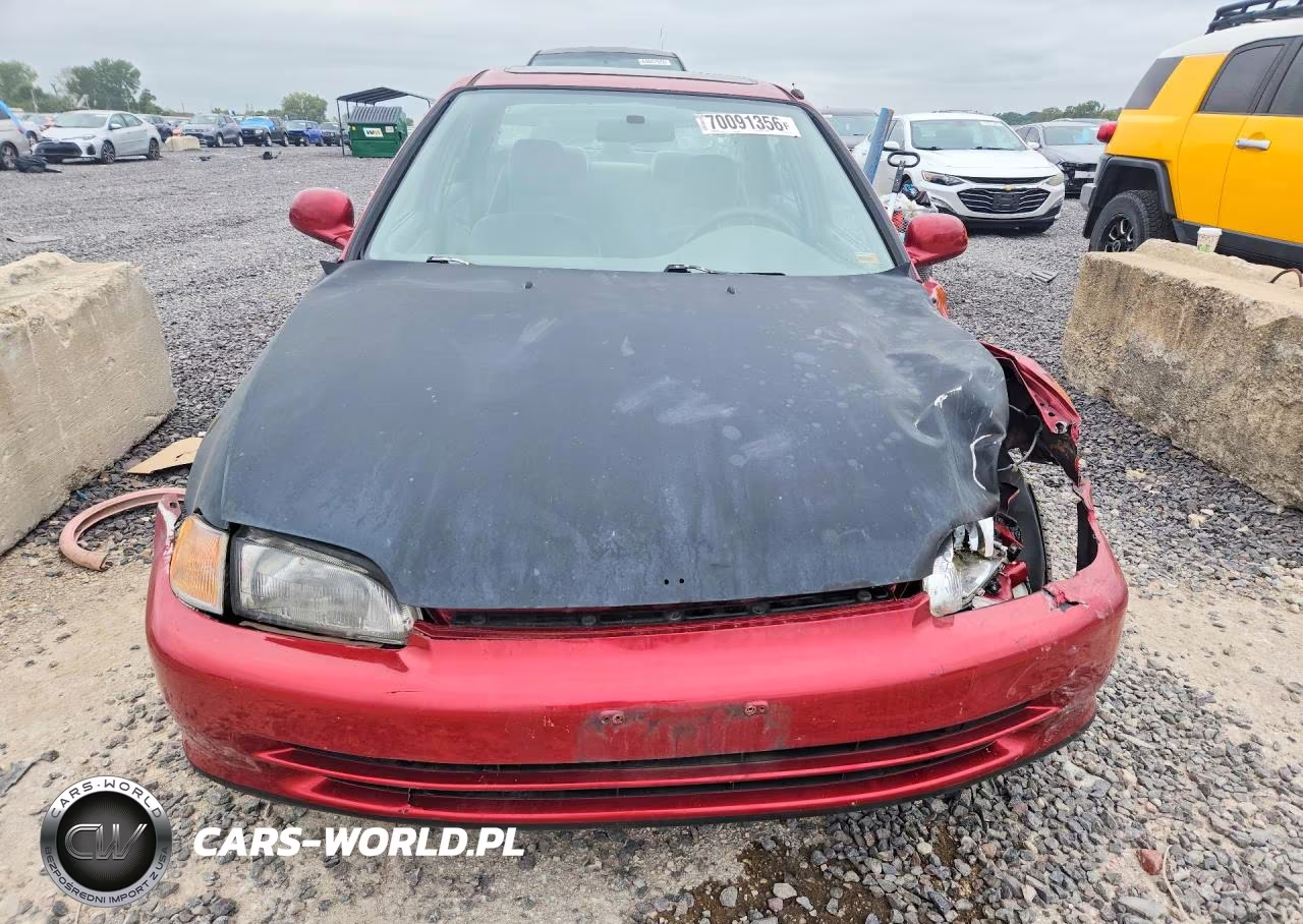 1993 Honda Civic Ex VIN:JHMEH9694PS005739 - 5
