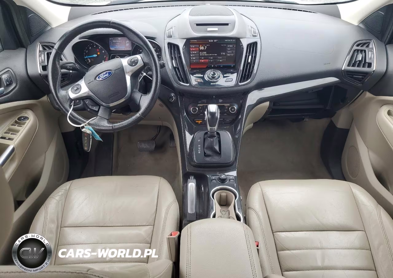 2015 Ford Escape Titanium VIN:1FMCU0J98FUB88343 - 8