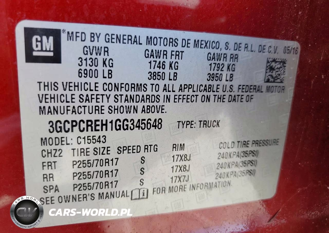 2016 Chevrolet Silverado C1500 Lt VIN:3GCPCREH1GG345648 - 13