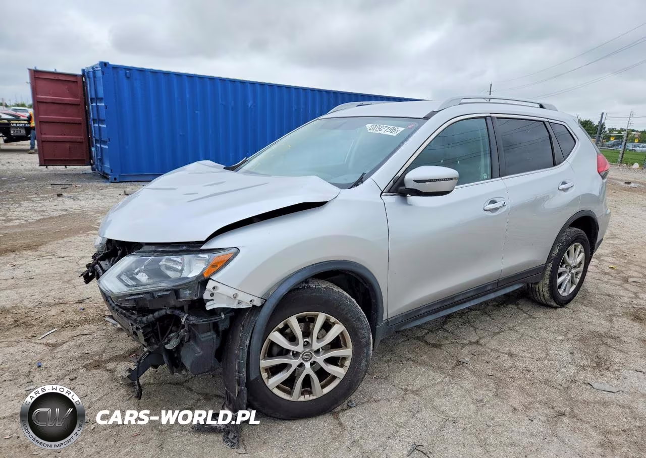 2017 Nissan Rogue Sv VIN:5N1AT2MV9HC818023 - 1