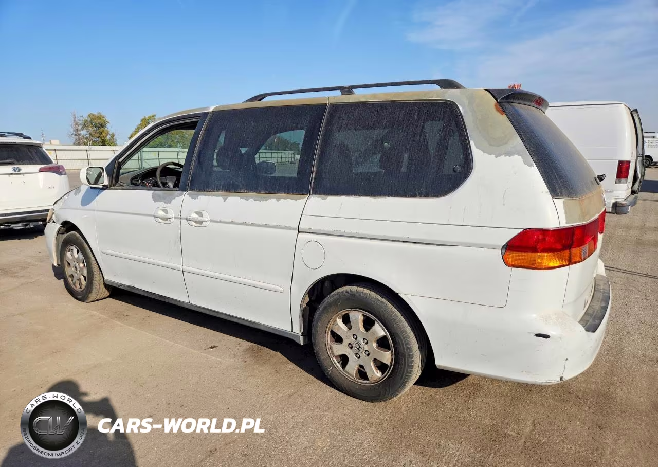 2002 Honda Odyssey Exl VIN:5FNRL18072B046163 - 2