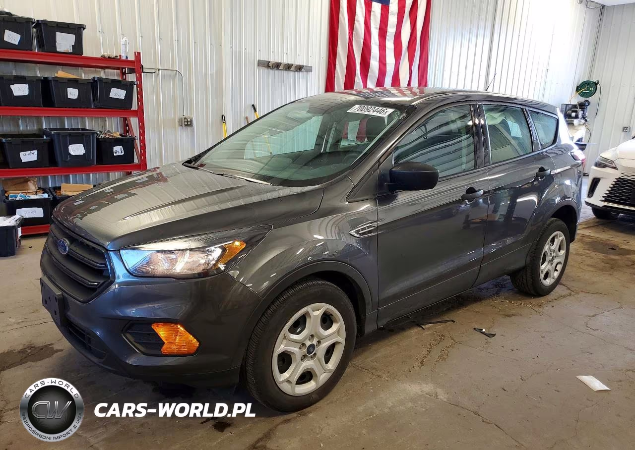 2019 Ford Escape S VIN:1FMCU0F72KUA63419 - 1