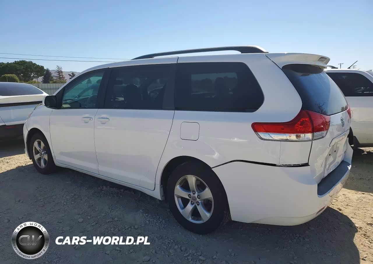2013 Toyota Sienna Le VIN:5TDKK3DC1DS287280 - 2
