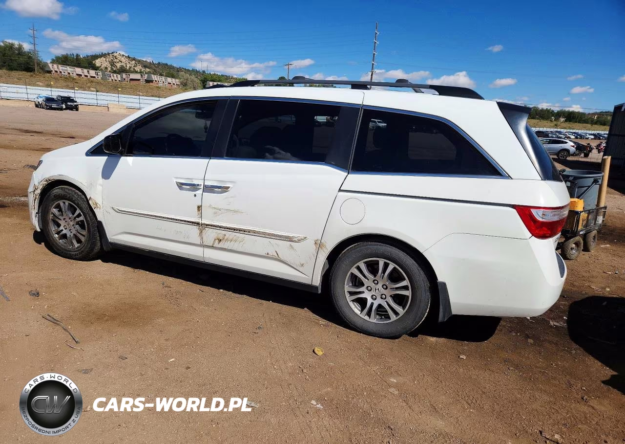 2013 Honda Odyssey Exl VIN:5FNRL5H63DB020562 - 2