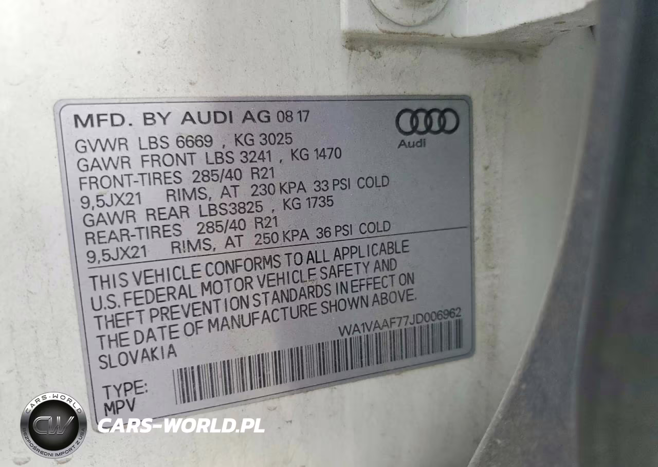 2018 Audi Q7 Prestige VIN:WA1VAAF77JD006962 - 12