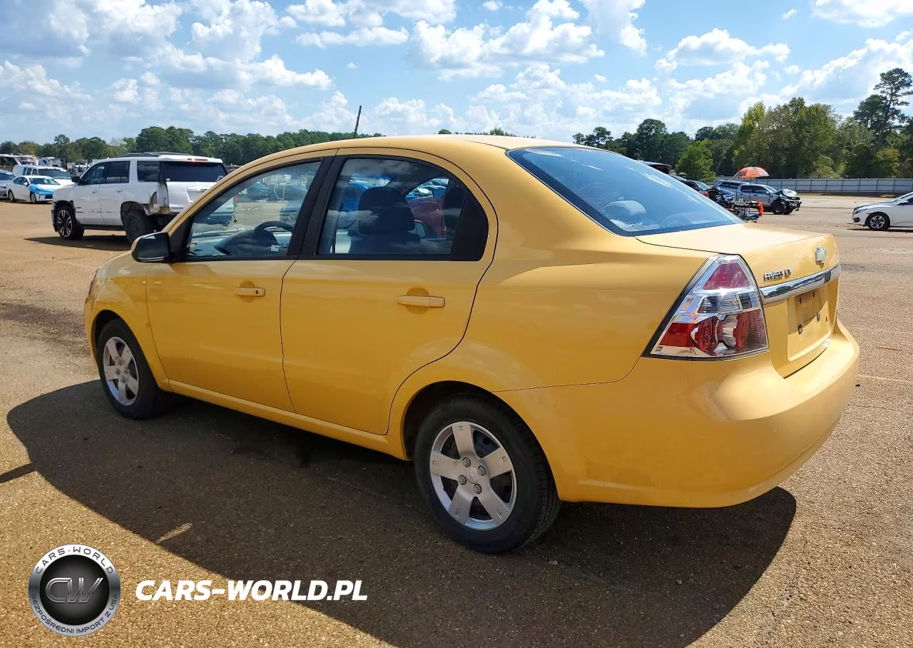 2009 Chevrolet Aveo Ls VIN:KL1TD56E69B336181 - 2