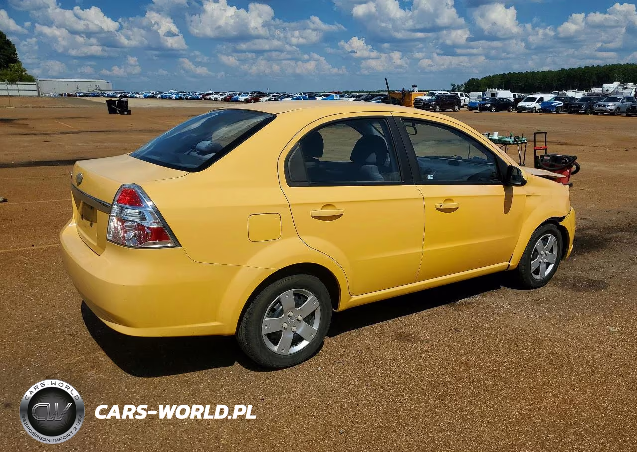 2009 Chevrolet Aveo Ls VIN:KL1TD56E69B336181 - 3