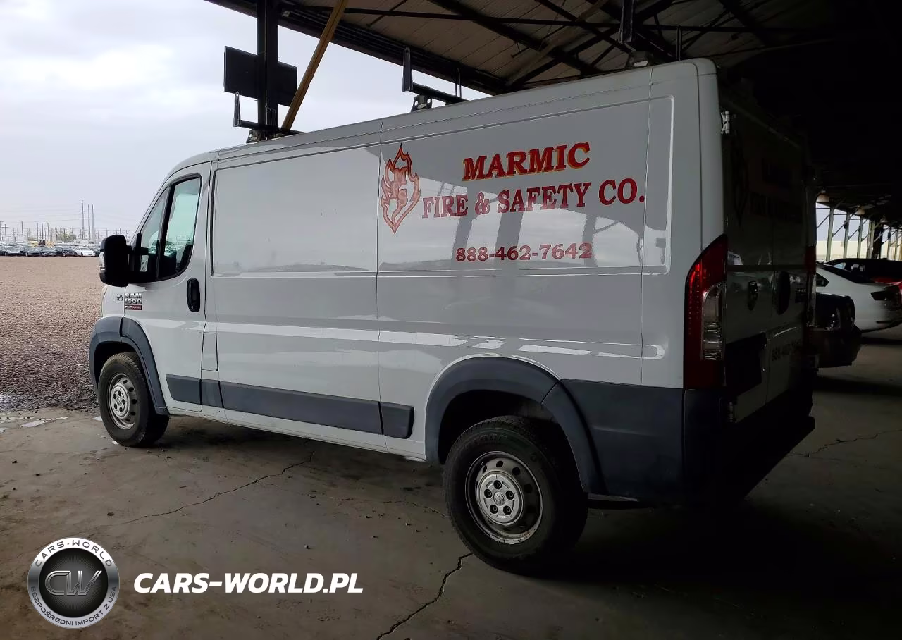 2017 Ram Promaster 1500 1500 Standard VIN:3C6TRVAG9HE541604 - 2