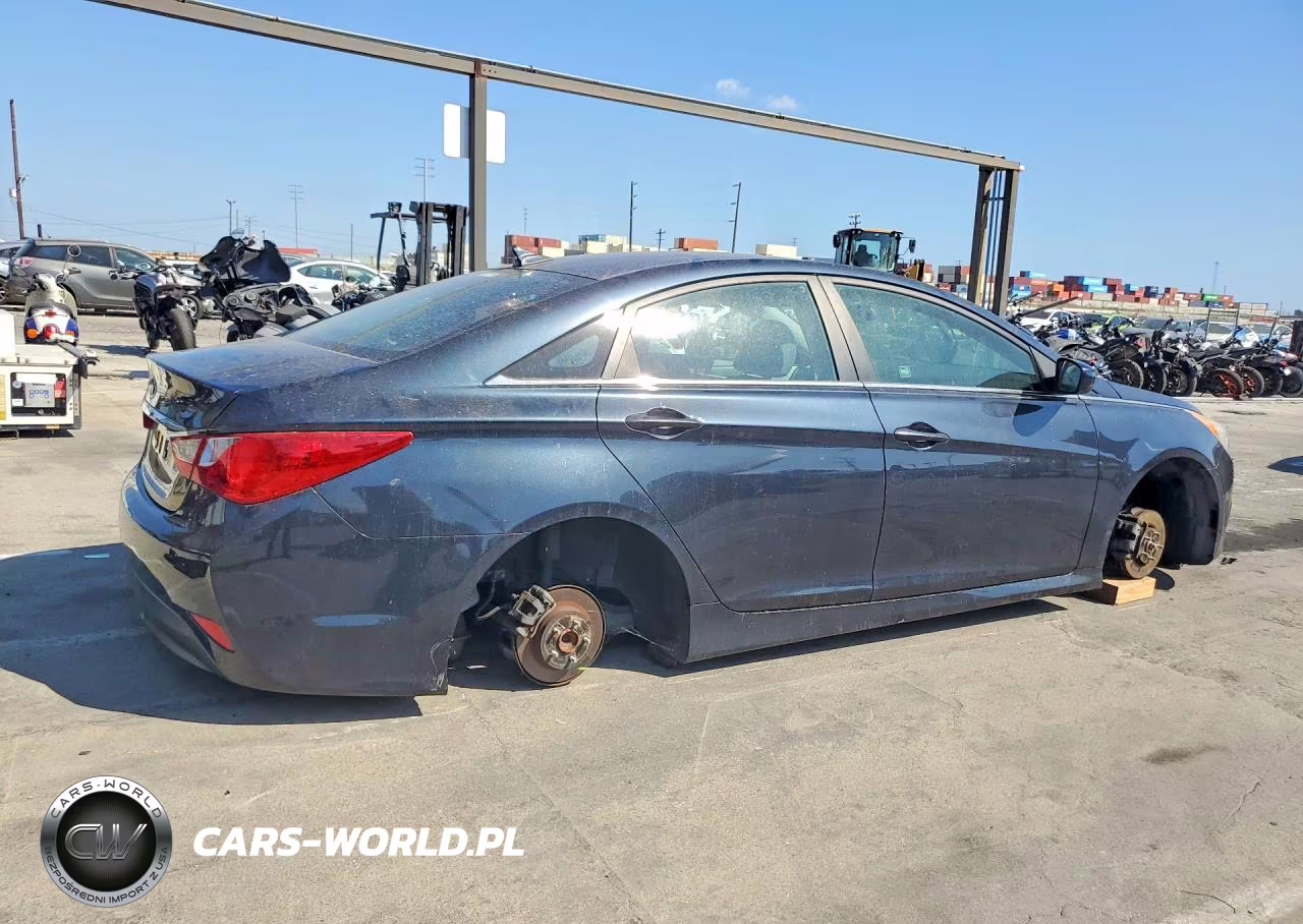 2014 Hyundai Sonata Gls VIN:5NPEB4AC8EH902275 - 3