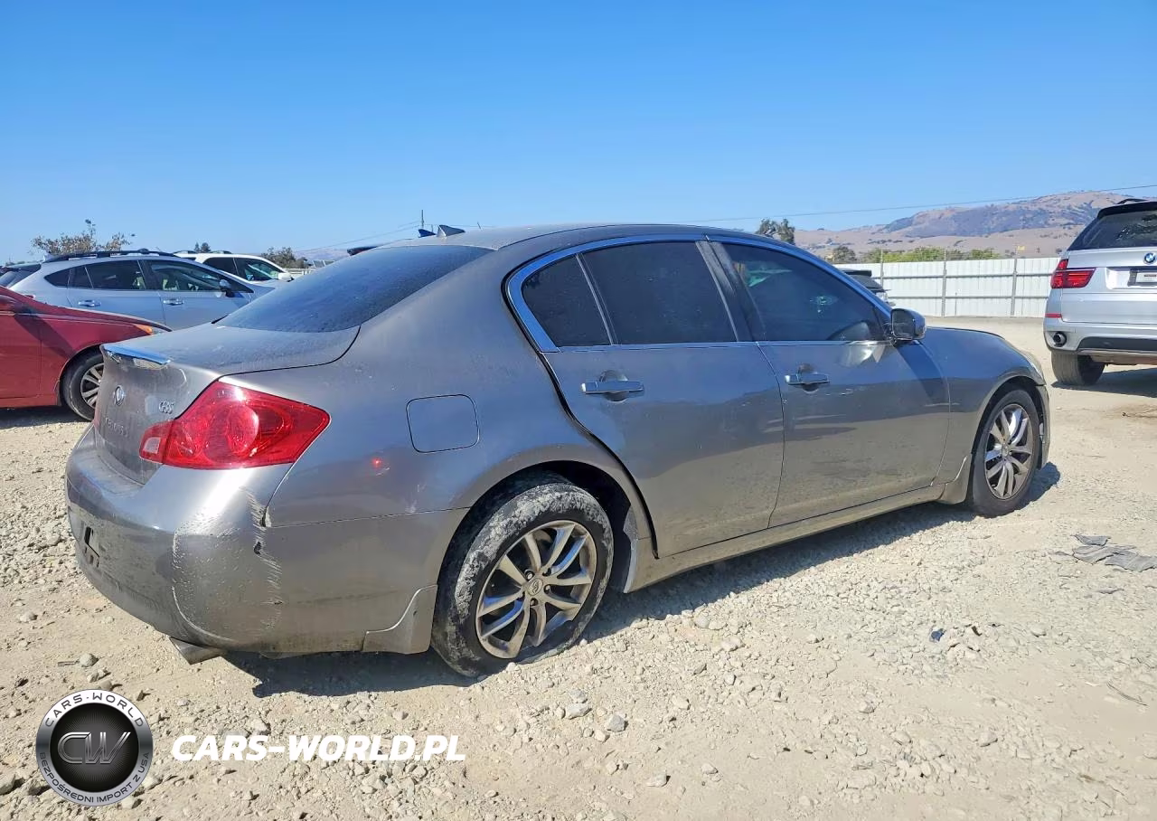 2007 Infiniti G35 Base VIN:JNKBV61E97M727825 - 3